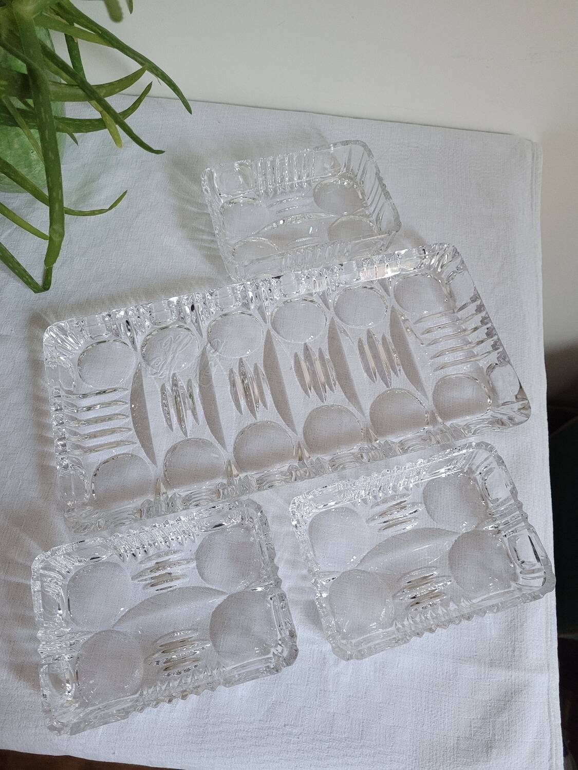 Servant / Crystal serving tray