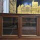 Walnut sideboard - Trade furniture / Napoleon III display cabinet