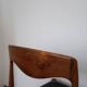 Lot de 8 chaises scandinaves palissandre skaï