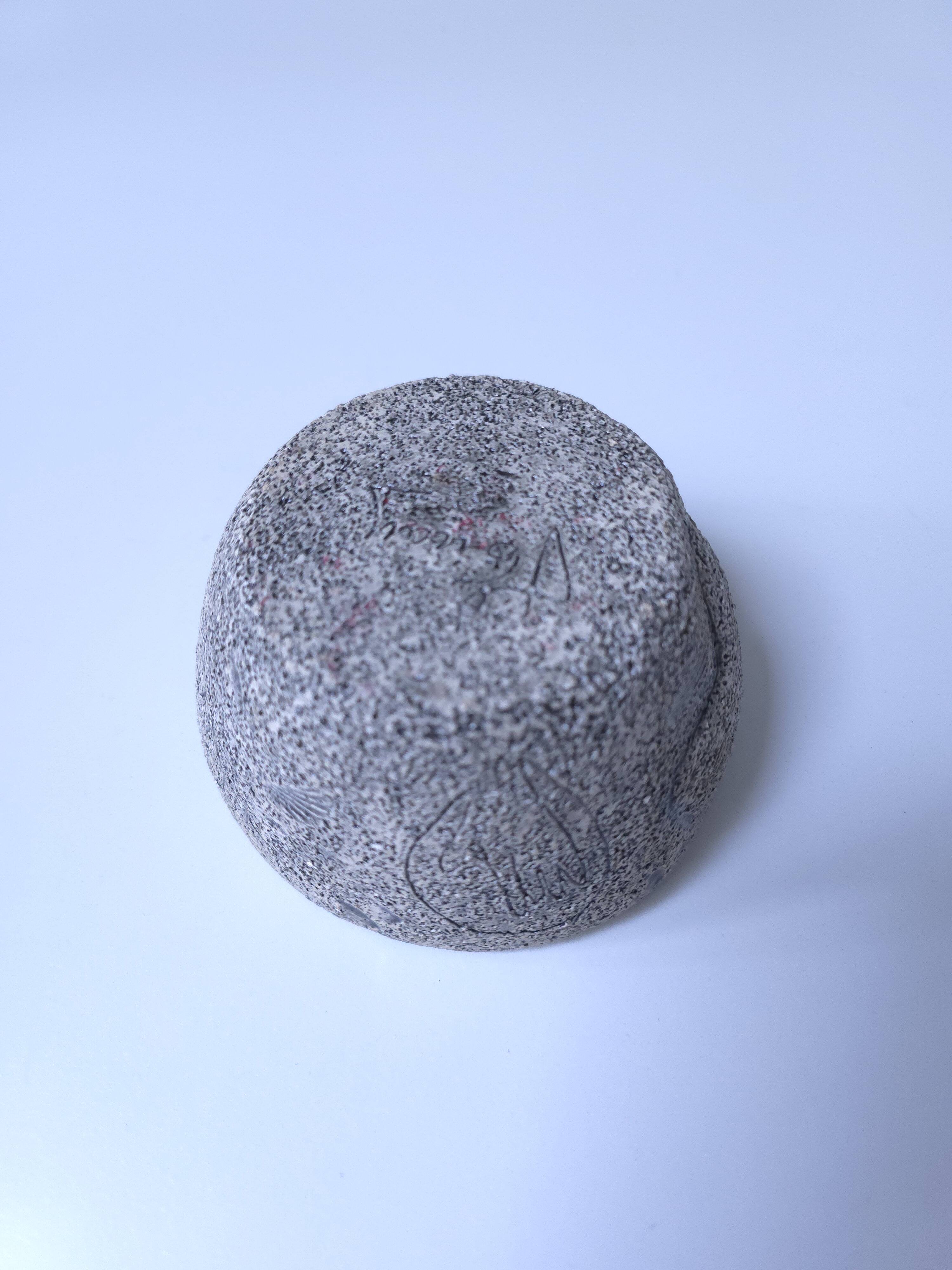 Empty pocket Francis Triay ceramic rock art 1960