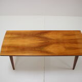 Mid-century cofee table, Dřevotvar, 1956
