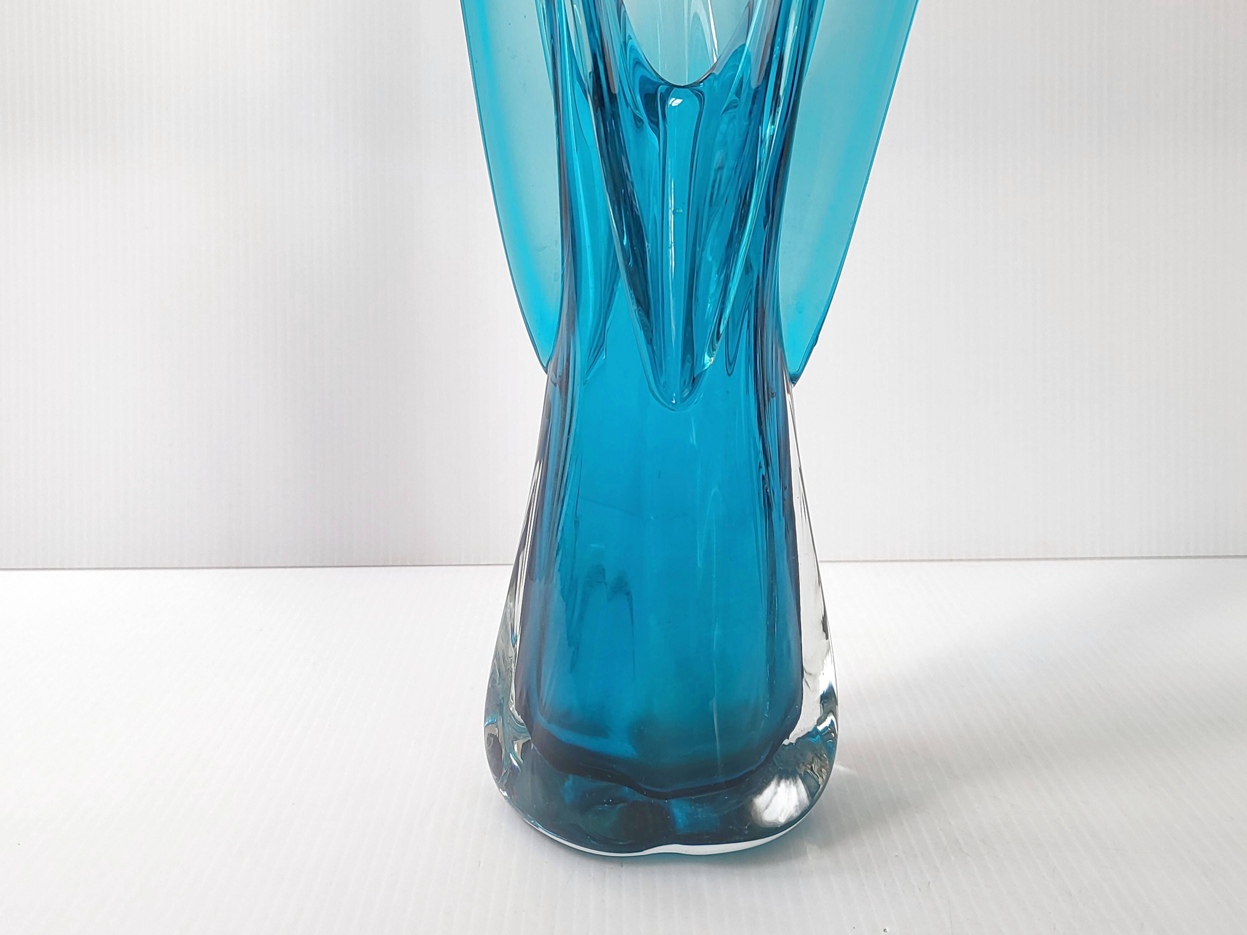 Vintage Murano glass vase 1960