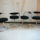 4 chairs by Giotto Stoppino mdéle Cobra