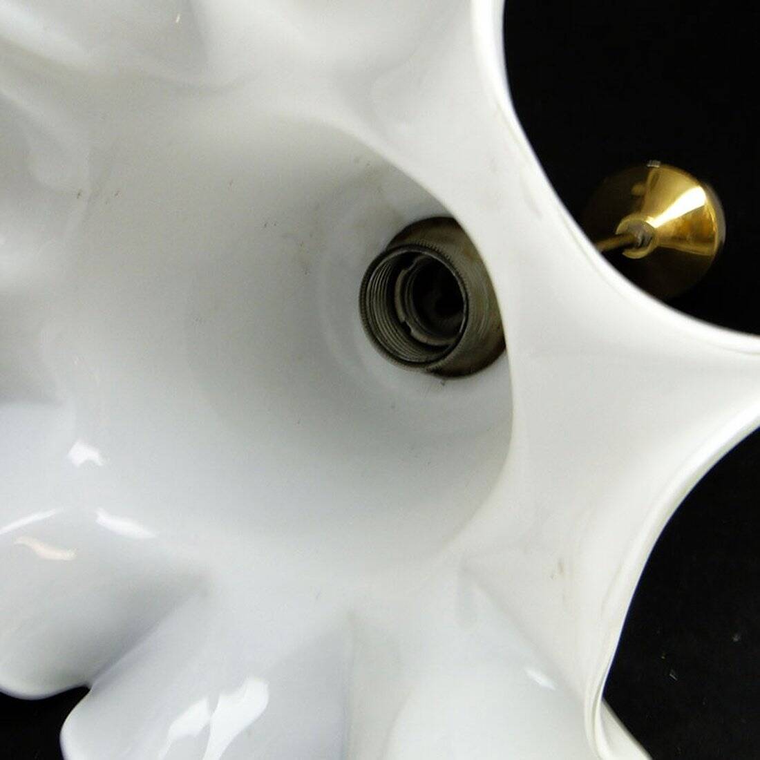 Polish pop-art style pendant lamp, 1970s