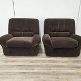 Vintage 70s armchairs by Mimo Padova