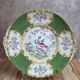Mintons Green Cockatrice Cake Plate 4863 – Antique English Porcelain
