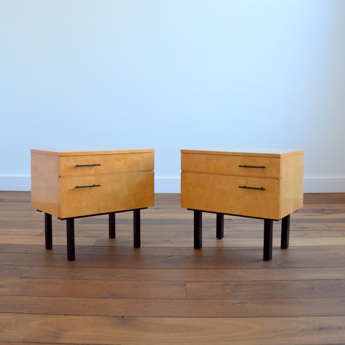 Pair of vintage bedside tables 1960s