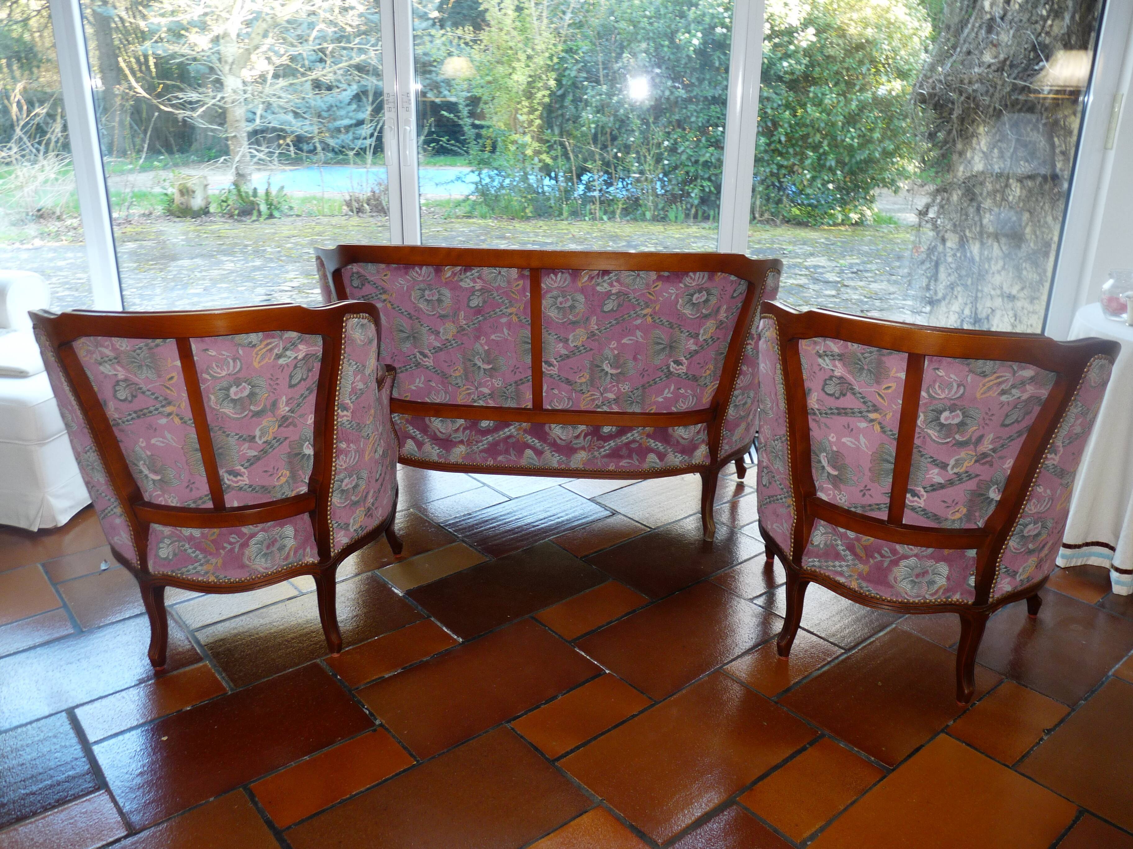 Living room set sofa and 2 armchairs