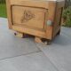 Upcycled bedside table