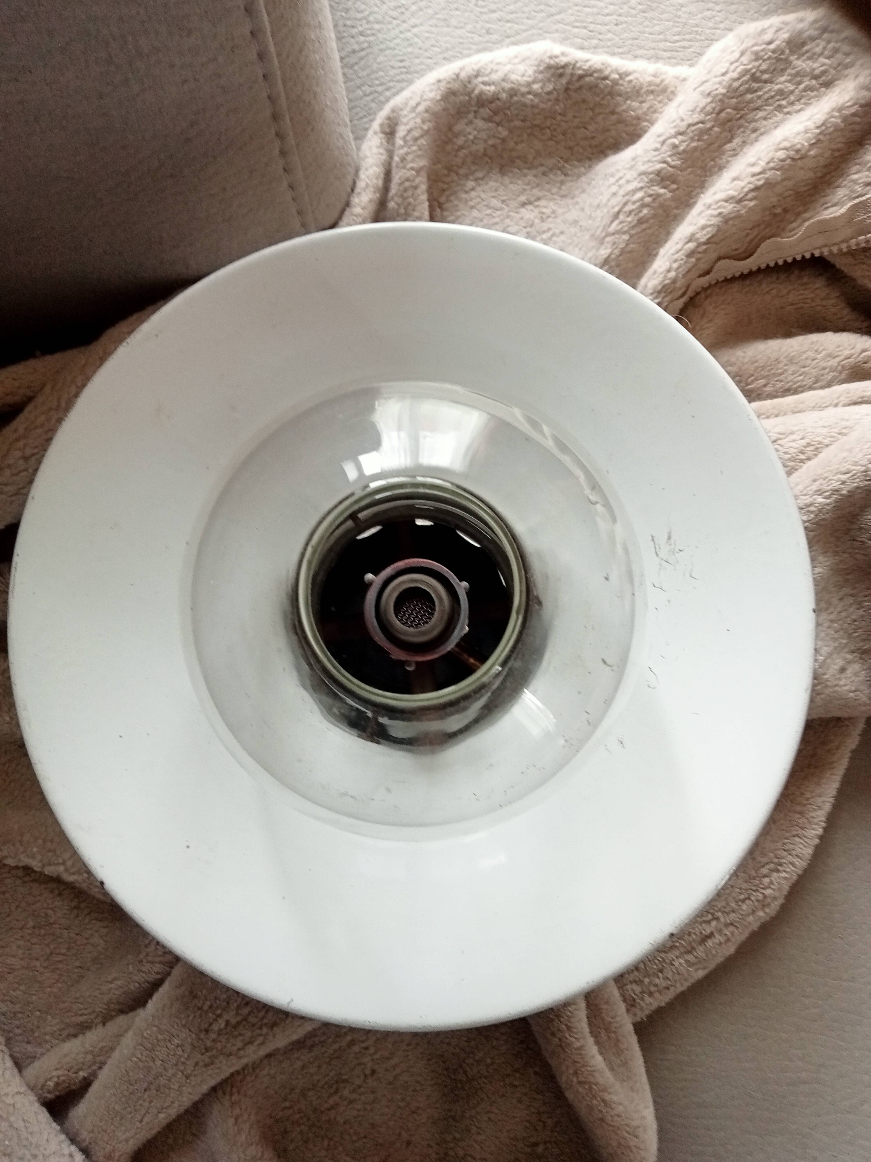 Old gas ceiling light
