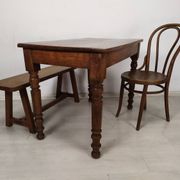 Pair of farm benches