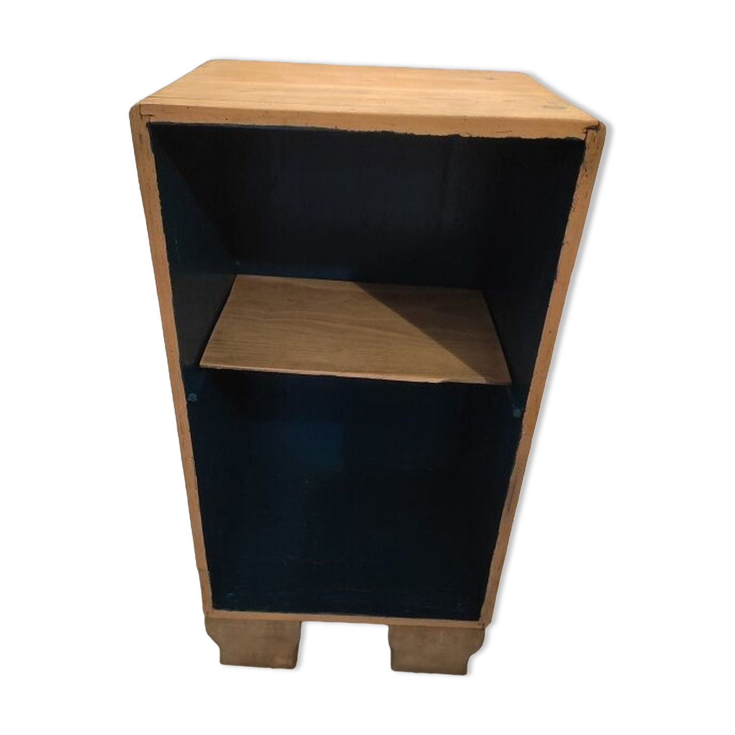 Storage cabinet solid wood aerogummed int intense blue dp 1222306