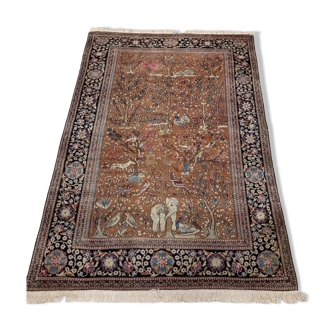 Tapis Teheran XIXème siècle