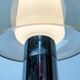 Floor lamp or globe table lamp in chrome and glass, mid-century space, 1960s.