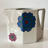Vintage Villeroy & Boch Acapulco style pitcher/carafe – floral porcelain