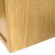 Wall secretary in vintage varnished oak 1950s