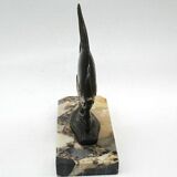 Paper press marble art deco fish