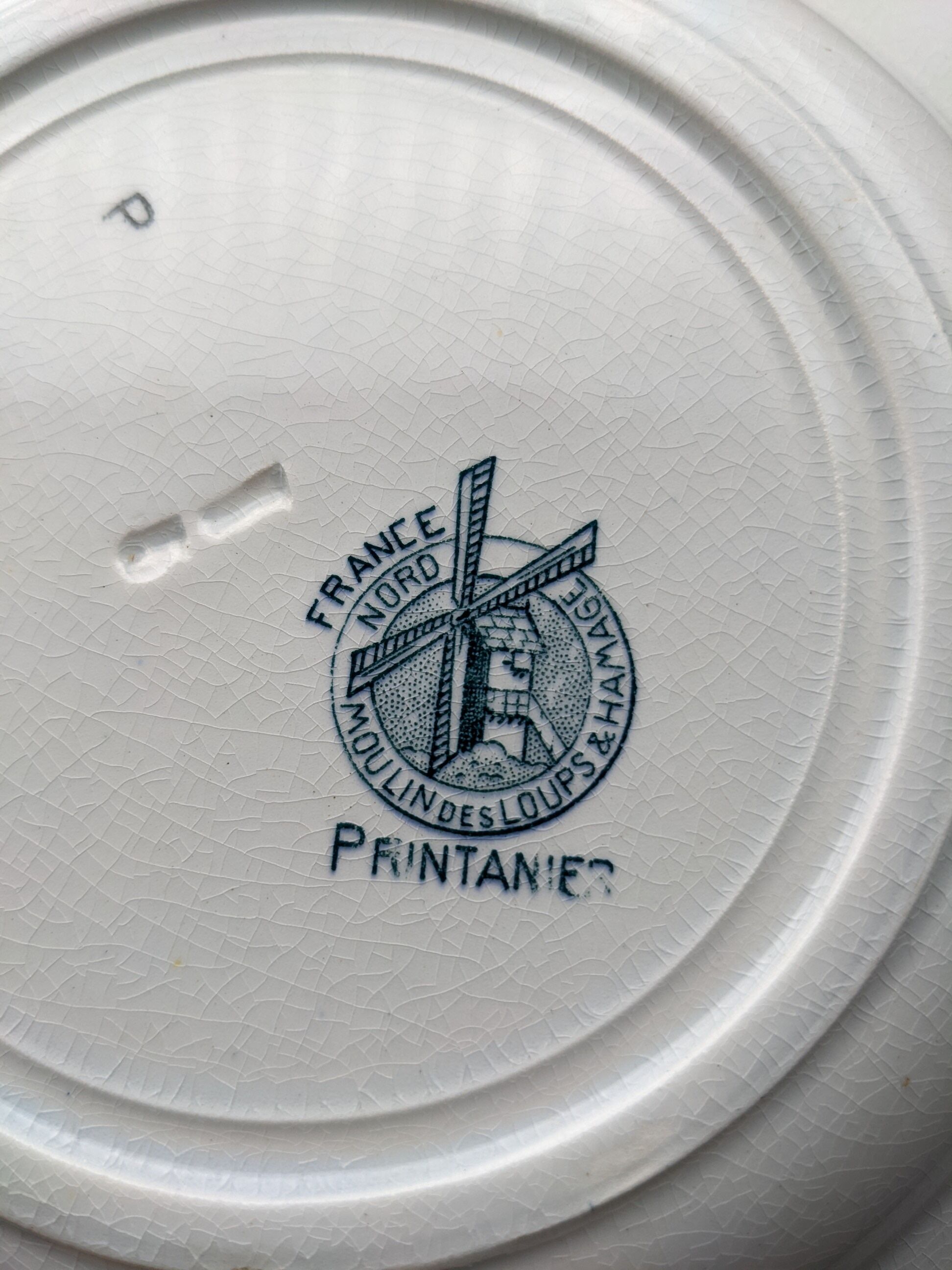 3 hollow plates iron earth Moulin des Loups Hamage Spring