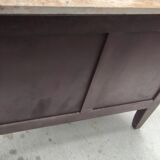 Old curved chest of drawers Louis XV style