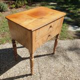 Louis-Philippe Jumping Chest of Drawers in Walnut Bramble