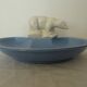 Empty Pocket Longwy Art Deco Cracked Bear year 30