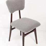 Grey Bouclé Chair from the 20th Century, 1960s