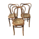 3 bistro chairs J&J Kohn, 1900