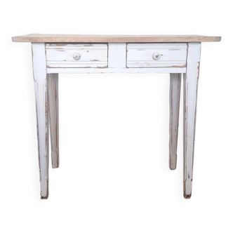 Dressing table or Console or Patinated desk