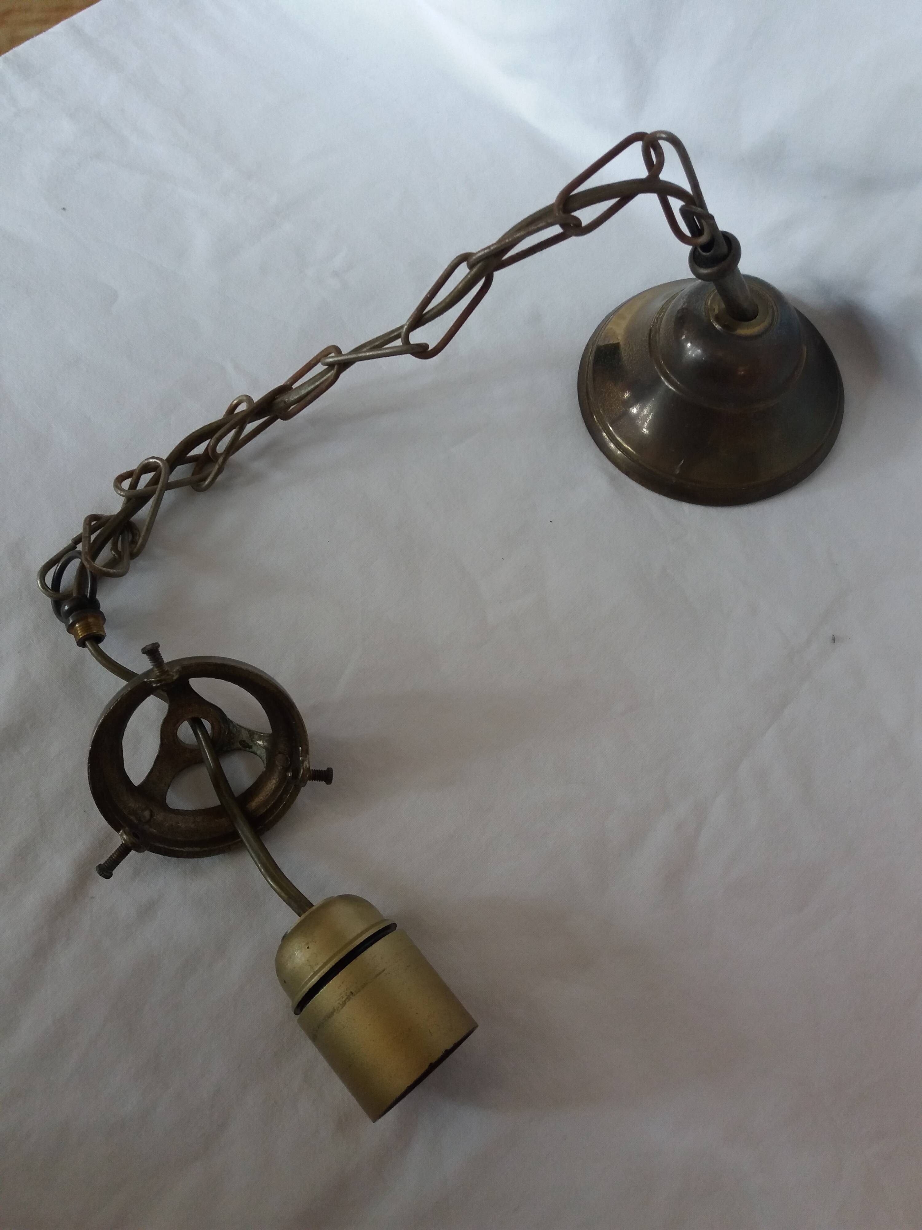 Clichy glass lampshade pendant light