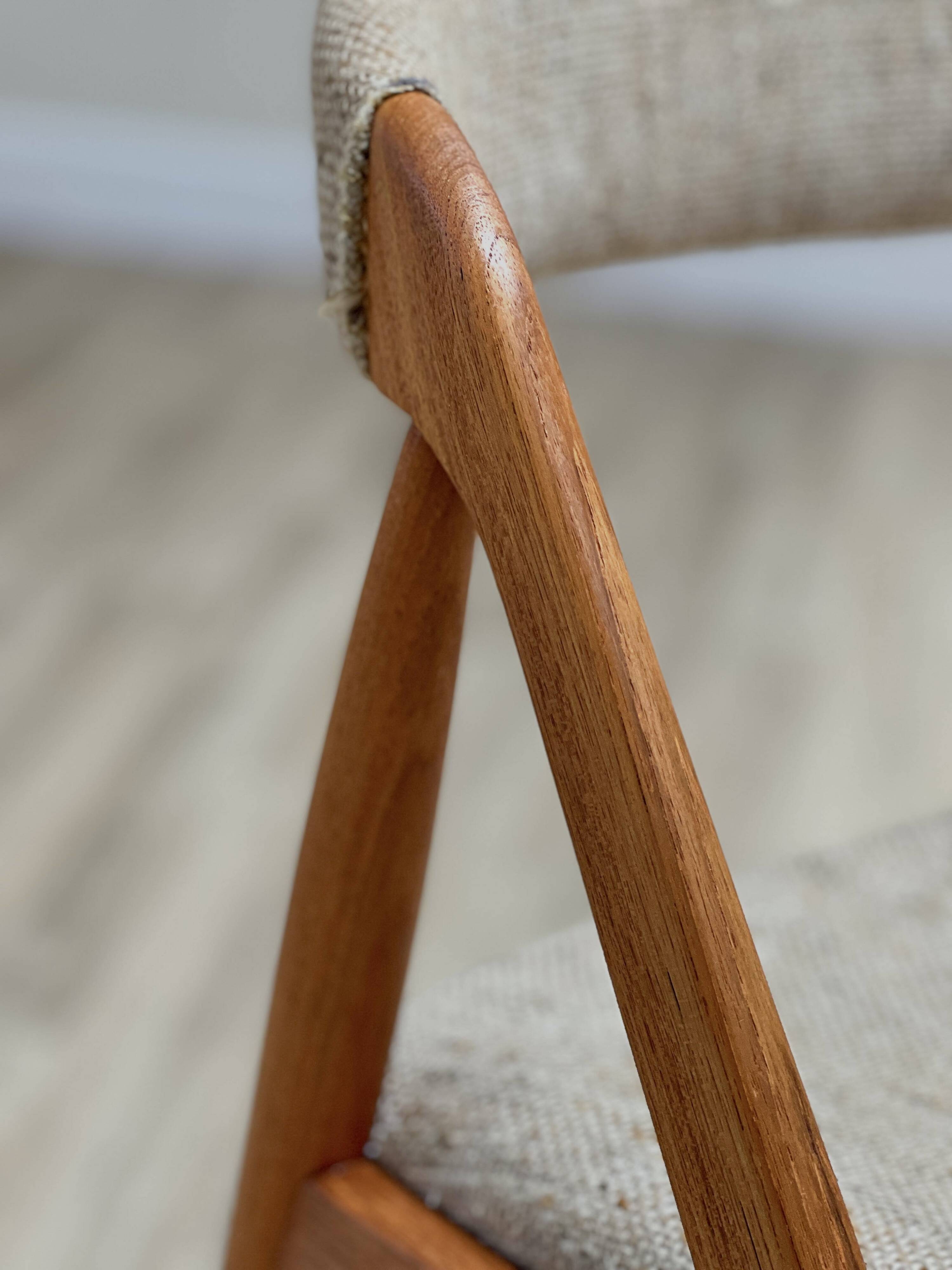 Set of six teak dining chairs by Kai Kristensen (Model 31)