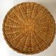 Basket rattan braided