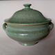 Handcrafted stoneware vegetable bowl