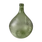 Old lady-jeanne in green glass