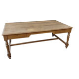 Solid oak desk in neoclassical style