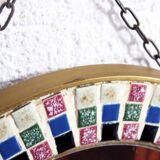 Vintage earthenware mirror 1970