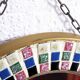 Vintage earthenware mirror 1970
