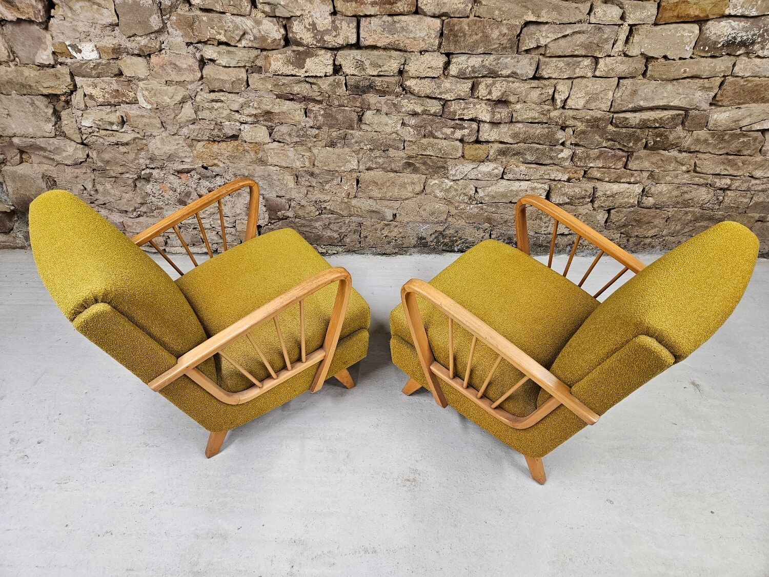 Pair of vintage armchairs 1960
