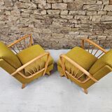 Pair of vintage armchairs 1960