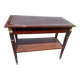 Bureau Empire en acajou et bronze.