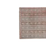 Vintage Turkish rug from Oushak, hand-woven 75x230 cm