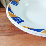 Lot de 2 assiettes  Badonviller congo