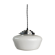 Old vintage opaline pendant lamp