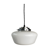 Old vintage opaline pendant lamp