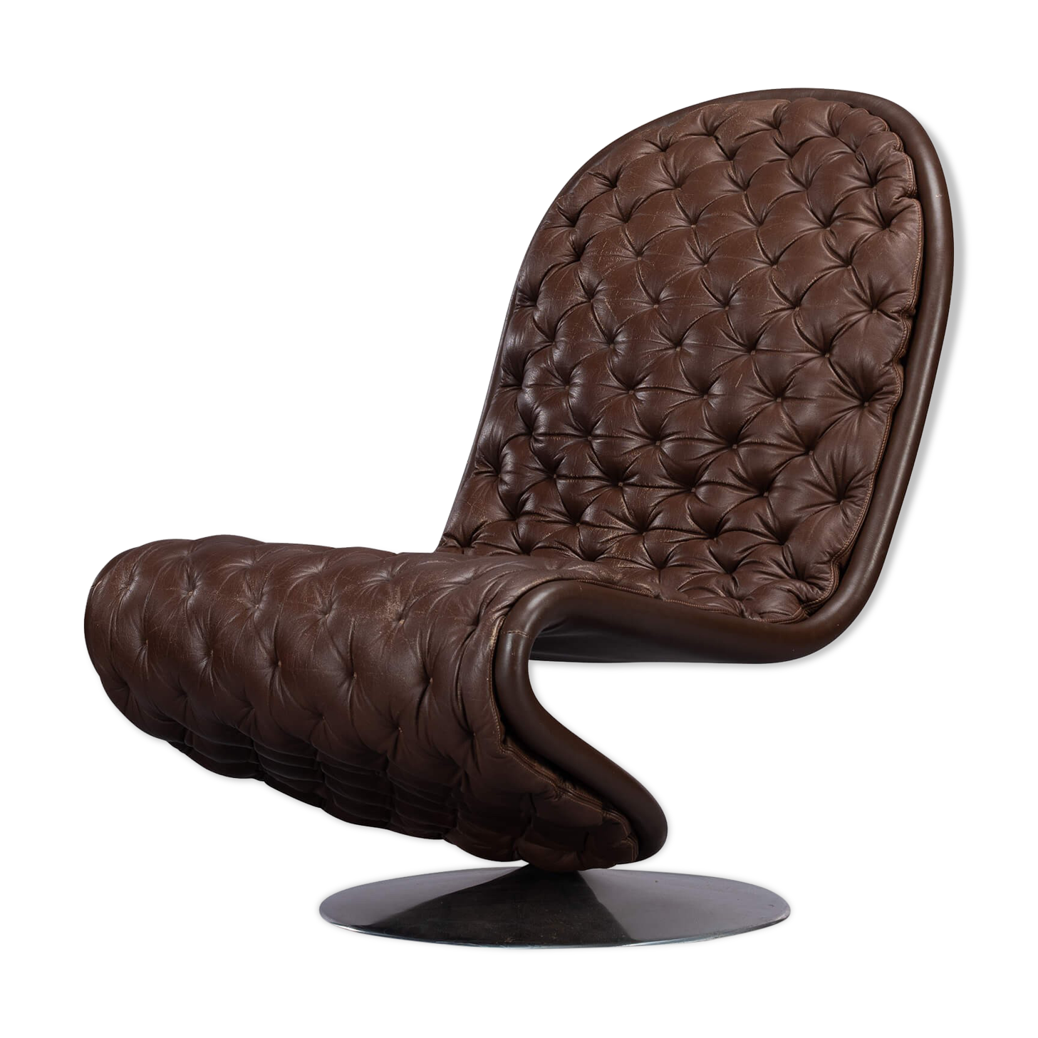 System 1-2-3 lounge chair by Verner Panton for Fritz Hansen, 1973