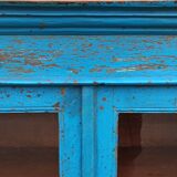 Armoire vitrée en bois ancienne