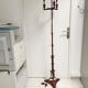 Lampadaire vintage style lampe bougeoir bouillotte
