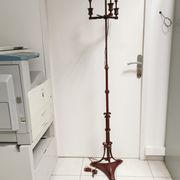 Lampadaire vintage style lampe bougeoir bouillotte