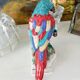 Nymphenburg porcelain parrot