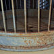 Very large decorative metal birdcage -