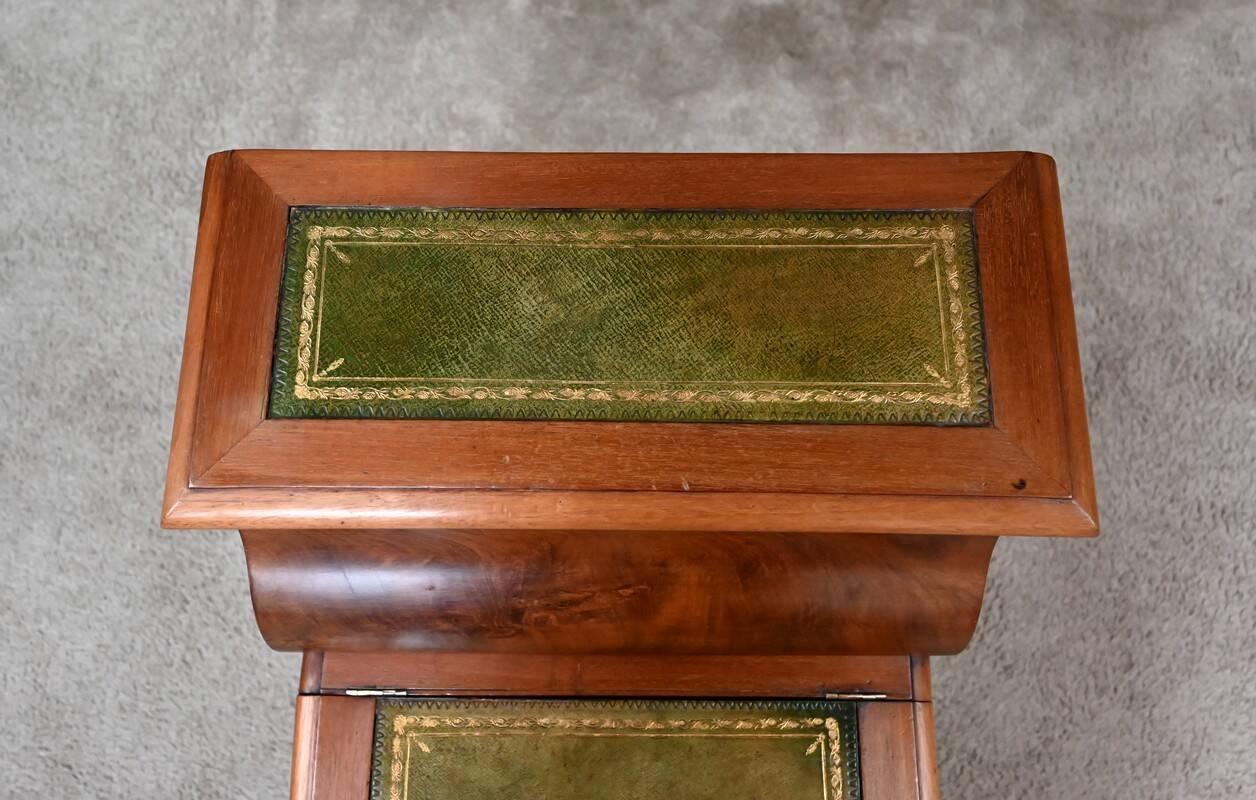 Victorian Library Step Stool in Mahogany, England – 2nd half of the 19th century